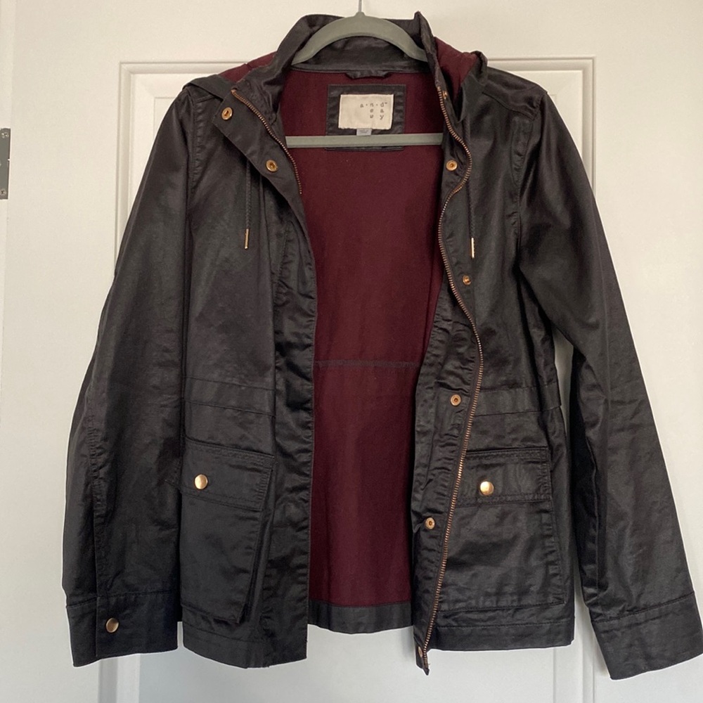 A New Day Plum Raincoat